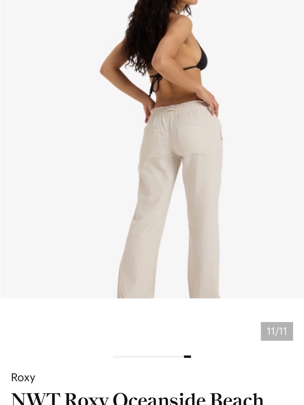 NWT Roxy Oceanside Beach Pants - Picture 8 of 8